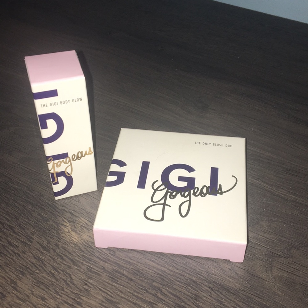 Gigi gorgeous body glow and blush duo